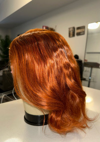 Brand new human hair Ginger wig