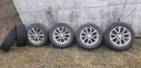 5x114.3 2015 Mitsubishi Lancer wheels x4 with 2extra spare tires