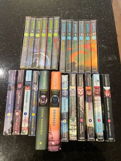 Warrior Cat books by Erin Hunter, View more