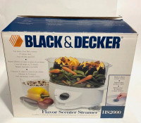 Black & Decker Flavor Scenter Steamer and rice cooker