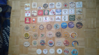 Beer coasters collection, 20 CENTURY, EUROPE...US