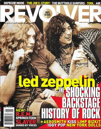 REVOLVER "World’s Loudest Rock Mag" May/June 2001 - LED ZEPPELIN, View more