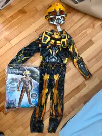 *new* Bumblebee Transformers Costume for Boys Size M 7-8 yrs old