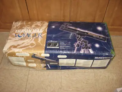 Bushnell Voyager 565x60 Refractor Telescope Model 78-9565 In Box The perfect gift for that little sc...