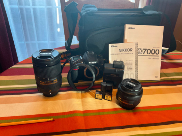 Nikon D-7000 Package in Cameras & Camcorders in Cole Harbour
