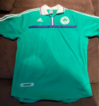 Vintage Adidas 2000-01 Panathiniakos Greek Home Soccer jersey 
