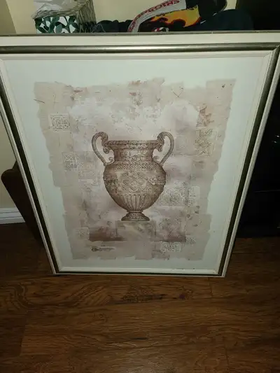 Art Print (Vase) In Nice Frame, View more