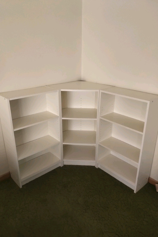 IKEA BILLY Corner Bookcase Bookcases & Shelving Units Calgary Kijiji