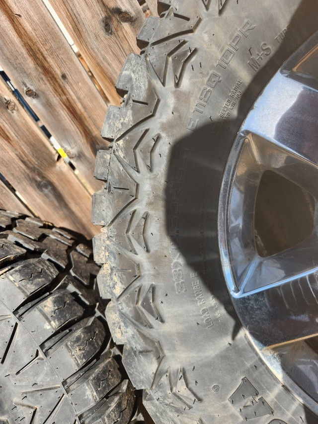 80-85% haida mud and snow on 8 bolt Denali rims 33/12.5/18  in Tires & Rims in Fort McMurray - Image 2