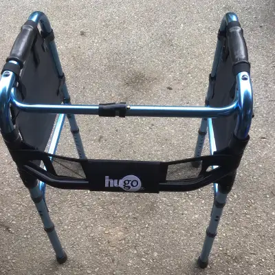 New, Never used Quick, easy tool-free assembly Rugged frame supports up to 300 lbs Adjustable height...
