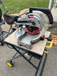 Craftsman mitre saw with stand