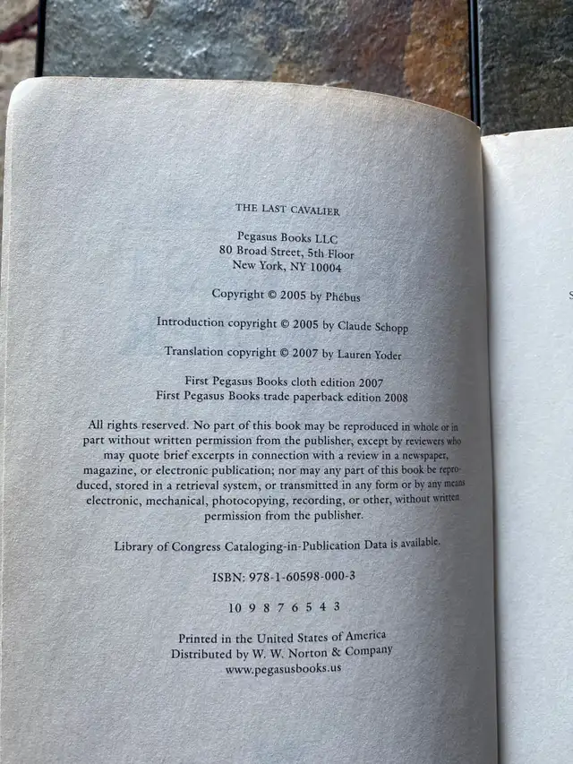 The Last Cavalier by Alexandre Dumas588731146358630403