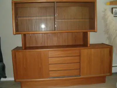 Teak Buffet and Hutch, View more