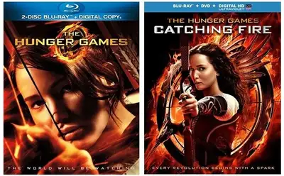 Hunger Games & Catching Fire on Blu-Ray-$5 each, View more