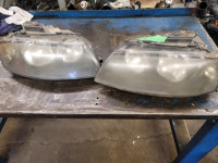 06-2009 AUDI A3 OEM BLACK HOUSING HEADLIGHTS