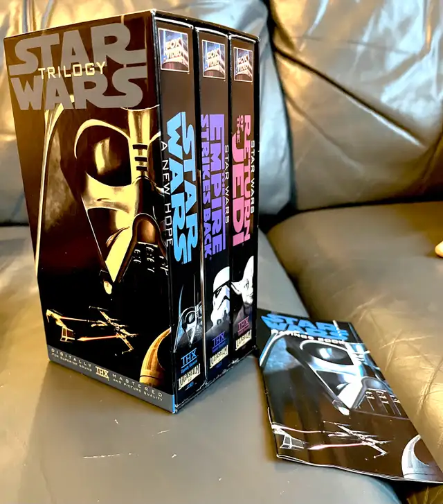 Star Wars Trilogy VHS Box Set633512969390111212