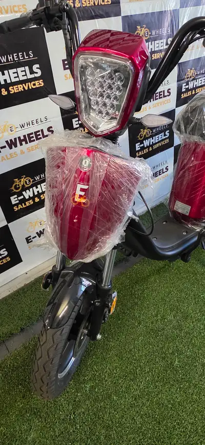 NEW ARRIVAL ALERT! E-WHEELS ALPHA – Maroon Edition Experience power, style, and speed like never bef...