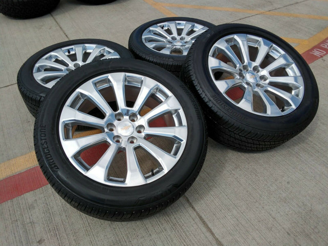 01. All Season Chevy Silverado Tahoe High Country Premier tires in Tires & Rims in Edmonton - Image 4