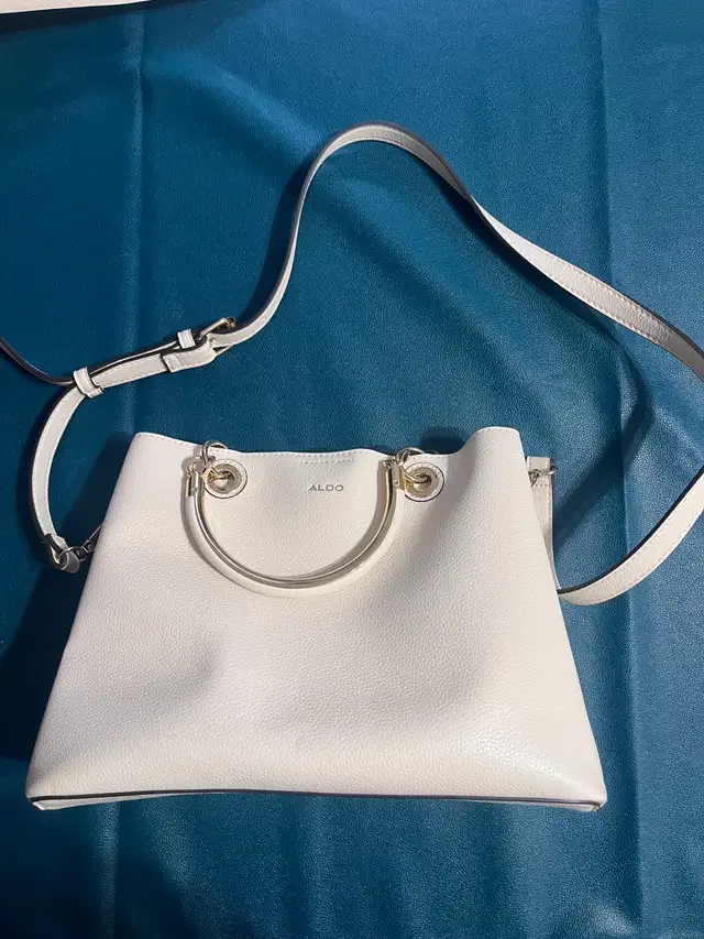 NEW ALDO Cream Handbag / Shoulder Bag