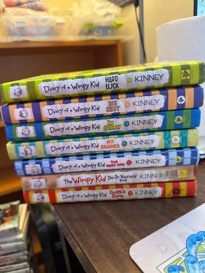Diary of a Wimpy Kid books (hardcovers 7 books), View more