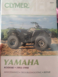 Yamaha Kodiak 93-98 repair manual 