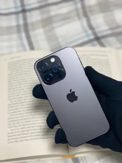 iPhone 14 Pro 256gb space black + 1 year warranty, View more