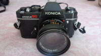 Vintage Cameras . Konica. Lens