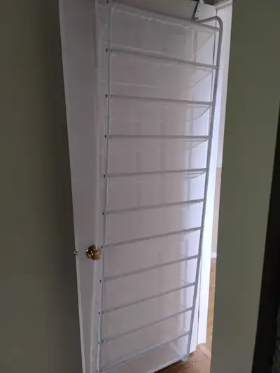 Shoes door rack organazer  not use excellent condition, View more