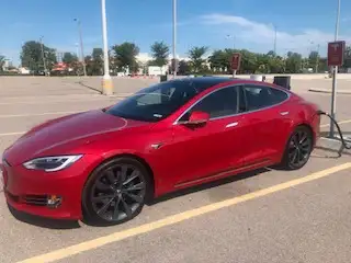 Tesla Model S RED 75D bought from showroom in 2020 for Sale