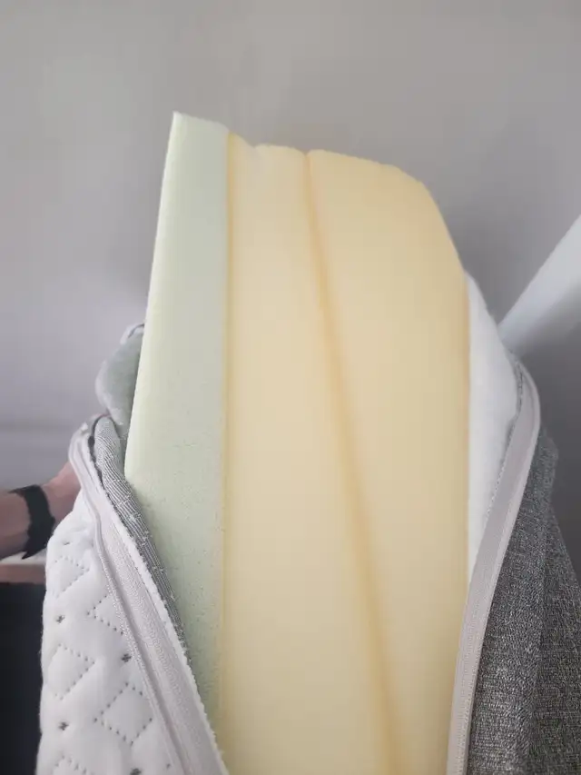 Endy Full Mattress – Excellent Foam, Slight Cover Wear, 74×53" in Free Stuff in Hamilton - Image 7