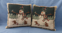 2 Winter Cushions