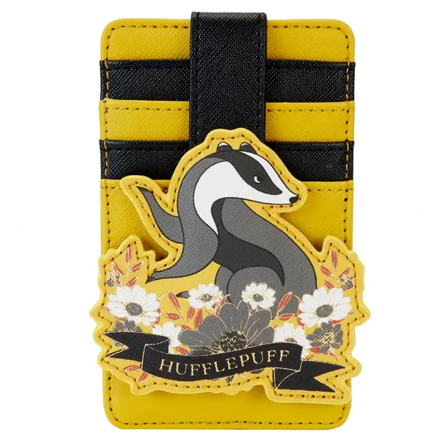 Loungefly Harry Potter Hufflepuff House Floral Tattoo Wallet in Other in Strathcona County - Image 2