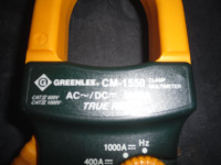 GREENLEE CM-1550 CLAMP-ON MULTIMETER