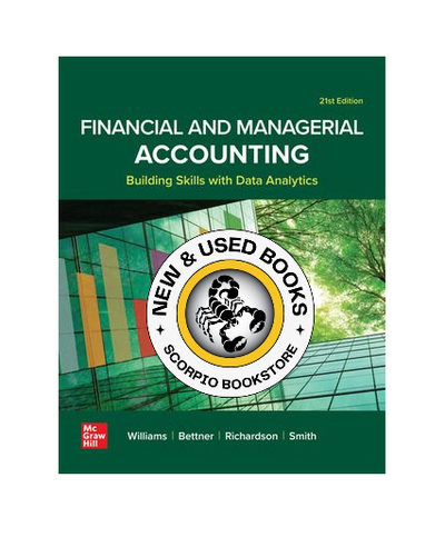 Financial & Managerial Accounting 21st Edition 9781265224240, View more