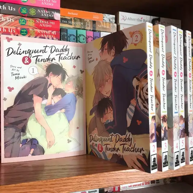 Deliquent Daddy & Tender Teacher BL Manga COMPLETE SET (6 Vol's) in Comics & Graphic Novels in Kingston - Image 2