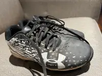 Underarmour baseball cleats size 3Y