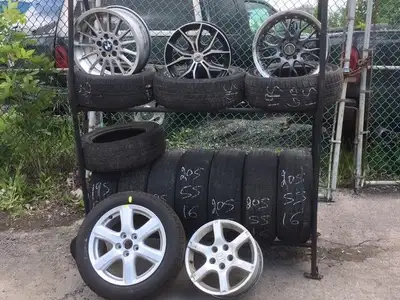 WE HAVE SOME USED MAGS AUDI 16 INCH CHRYSLER 15 " AND 16 " MAZDA 15 16 17 " AND 18 MERCIDES BENS 16...