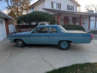 Rare 2 door Pontiac. Car drives with original 6 cylinder and 3 on the tree standard. Nice shape. Not...