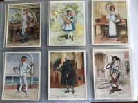 Players cigarettes characters from fiction 1933 not a reprint