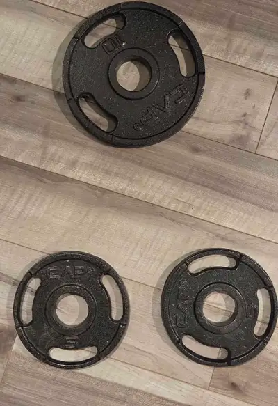 2" Plates - 4 x 10lbs, 2 x 5lbs, View more