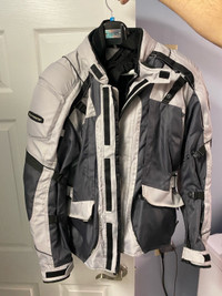 Tourmaster Transition 4 motorcycle jacket waterproof+liner