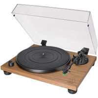 NEW AUDIO TECHNICA AT-LPW40WN FULLY MANUAL BELT-DRIVE TURNTABLE