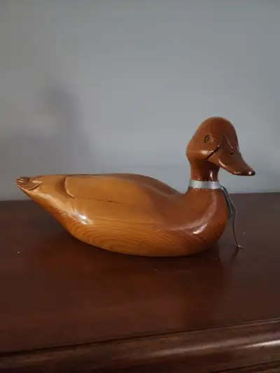 wooden duck decor, View more