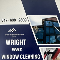 WRIGHT WAY WINDOW CLEANING (3 FREE WINDOWS)