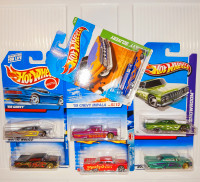 7 Hot Wheels 1959 CHEVY IMPALA BEL AIR TREASURE HUNT DELIVERY TH