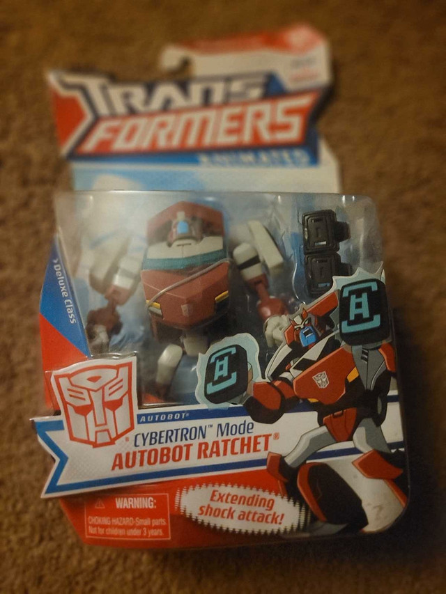 Transformer animated cybertronmode ratchet  in Toys & Games in Oshawa / Durham Region