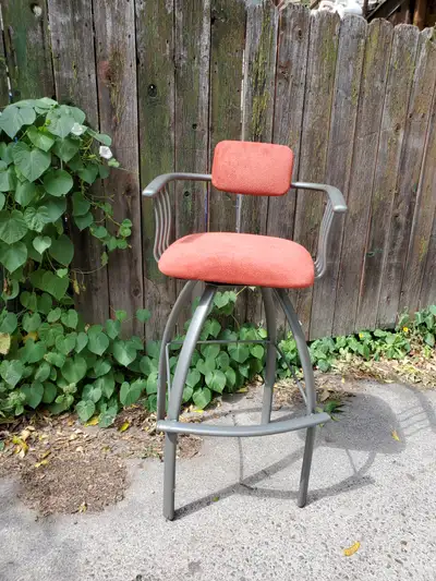 Tall Swivel Bar Stool w/  Back, View more