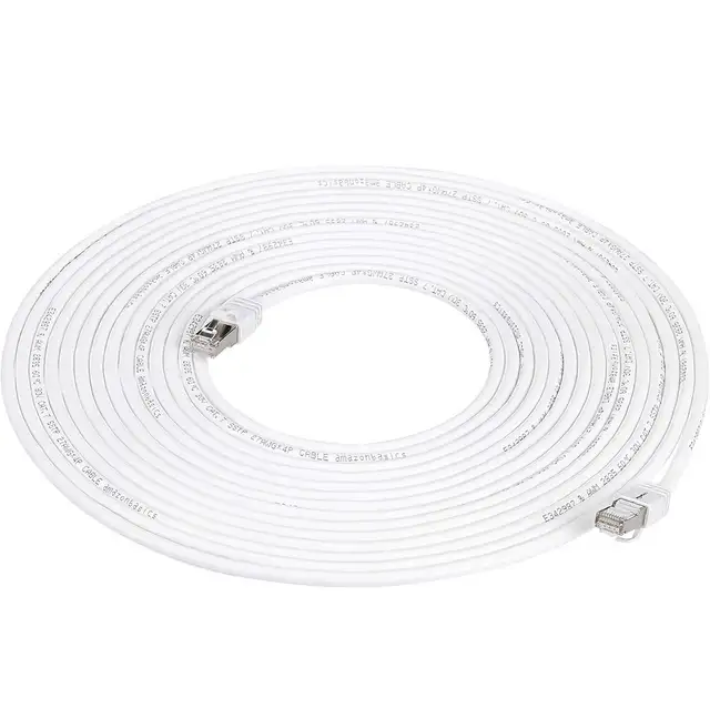 Cat 7 High-Speed Gigabit Ethernet Patch Internet Cable -White, 5 in Cables & Connectors in Hamilton - Image 2