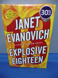 FICTION BOOKS - Janet Evanovich - Explosive eighteen (hardcove)