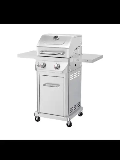 Nexgrill 2-Burner Gas Grill in Stainless Steel, View more